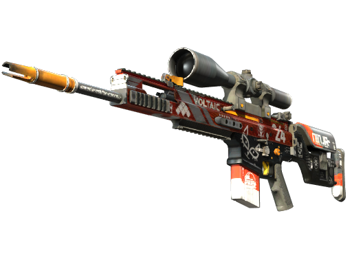 StatTrak™ SCAR-20 | Bloodsport (Minimal Wear)